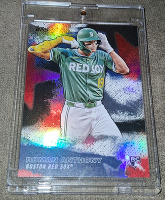 #ad ROMAN ANTHONY Rainbow Foil Rookie INVESTMENT Card HOT $34.99