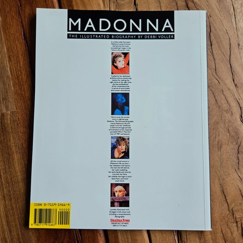 MADONNA - Illustrated Biography - Vintage Paperback Book - Debbi Voller 1988 - Picture 3 of 8