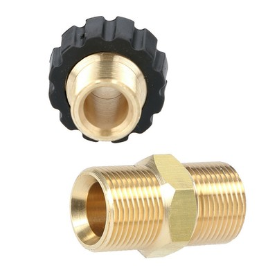 #ad #ad Solid Brass Garden Hose Quick Connect Pressure Washer Tap Adapter Accessory New $17.14