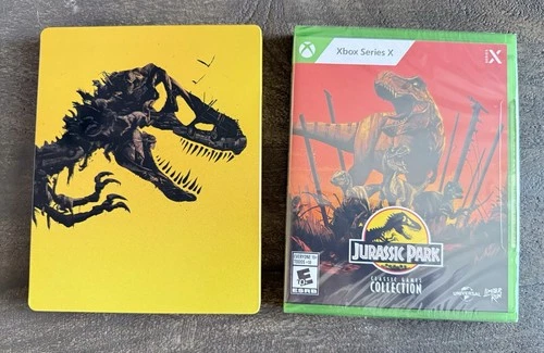 Limited Run Jurassic Park: Classic Games Collection Xbox Series X Metal Case NEW