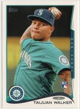 2014 Topps Taijuan Walker Rookie Card RC #56 Mariners. rookie card picture