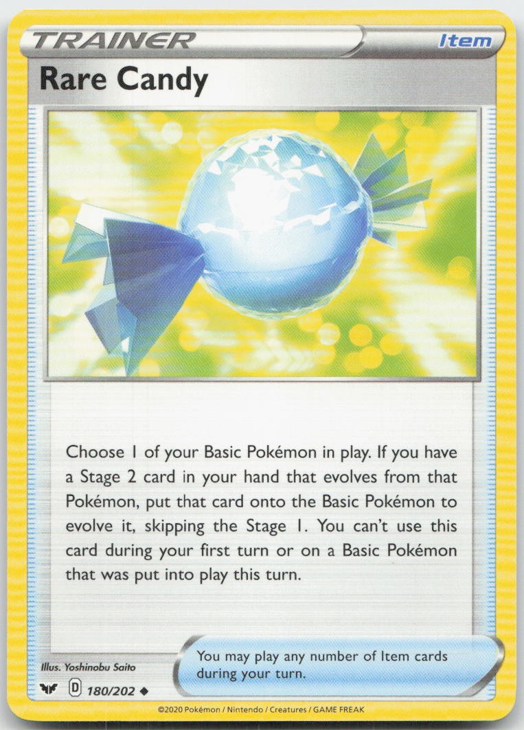 Pokemon : Rare Candy Sword & Shield 180/202 : UC