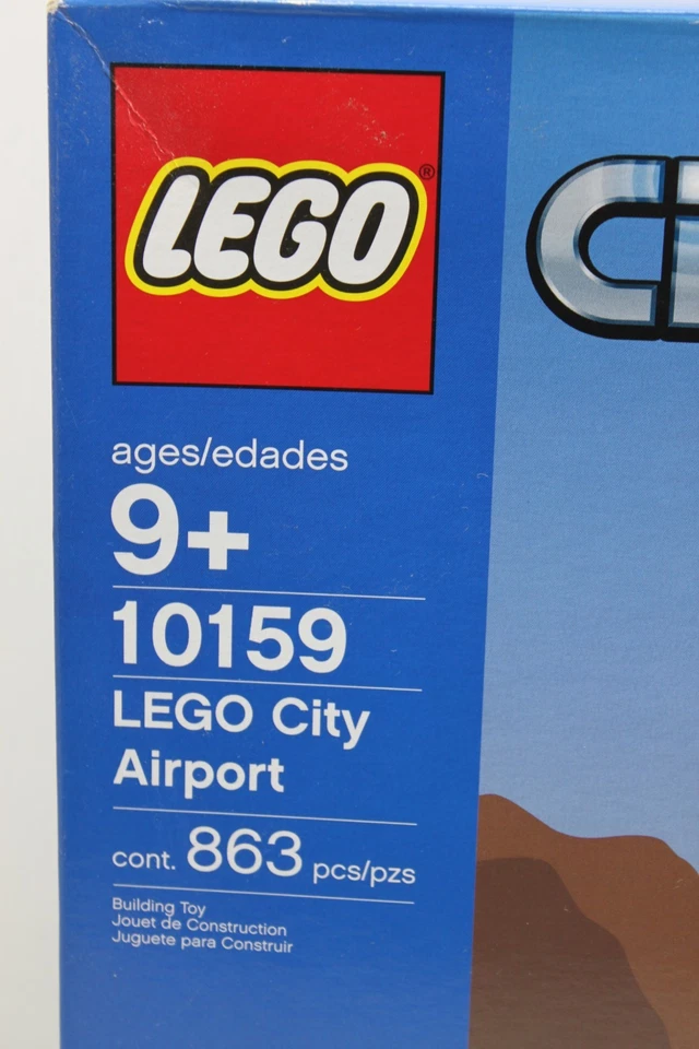 Nuevo en caja sellada ~ RARO ~ 2004 retirado LEGO Town: City Airport (artículo #10159) Foto 2 de 4