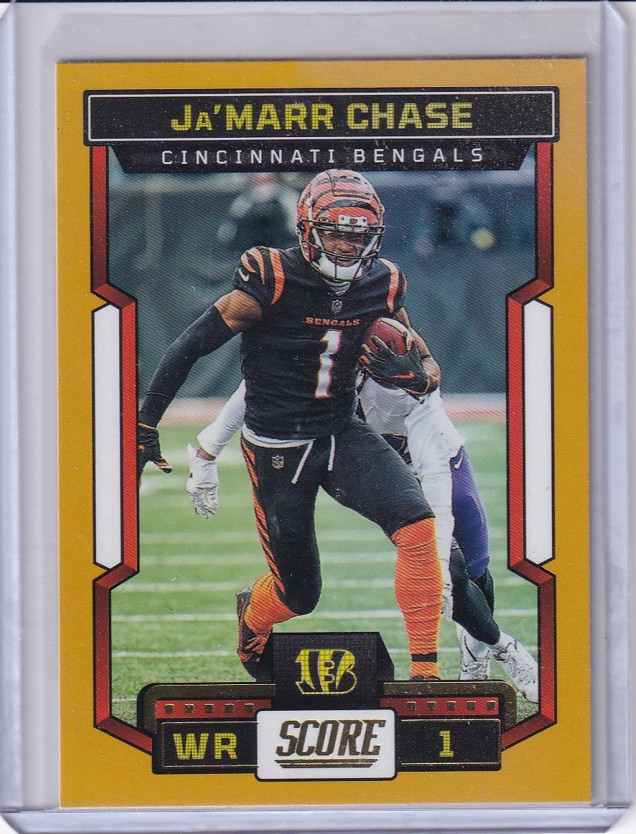 2023 Score #197 Ja'Marr Chase Gold