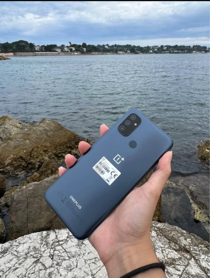 Smartphone OnePlus n100 - Bleu/Gris, photo 2 sur 5