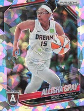 2025 Panini Prizm WNBA #16 Allisha Gray Ice Prizms