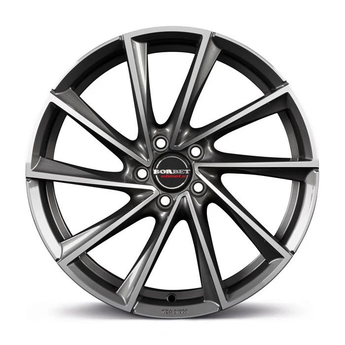 Borbet Wheels VTX 8.5x19 ET45 5x114.3 For Renault Espace Fluence Grand Scénic L - Image 2 of 4