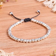 Tibetan Copper Bead Healing Unisex Bracelet Gift for Good Luck and Wealth