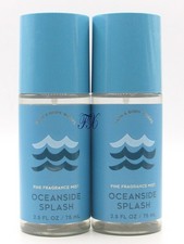 BATH BODY WORKS OCEANSIDE SPLASH FRAGRANCE MIST 2.5 OZ LOT OF 2 PCS