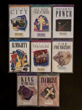Hosanna Music - praise/worship 8 cassette lot, Lift Him Up, We Are One