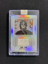 2025 Eternal Revelation History Relic John Lennon Silver 14/50 Encased KJ42