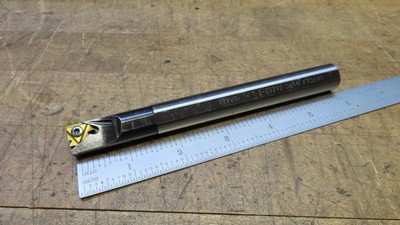Vardex NVRC 0625D-3 L.H. coolant thru threading boring bar 5/8'' shank 6'' OAL