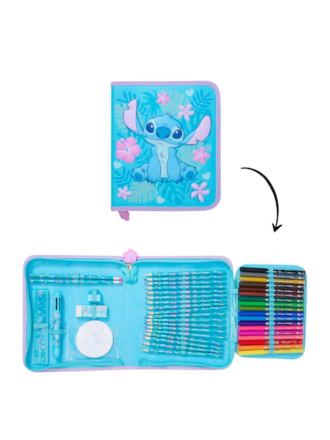Smiggle Stitch Pencil Case - Official Diney BNWT - Zip It Stationery Gift Pack