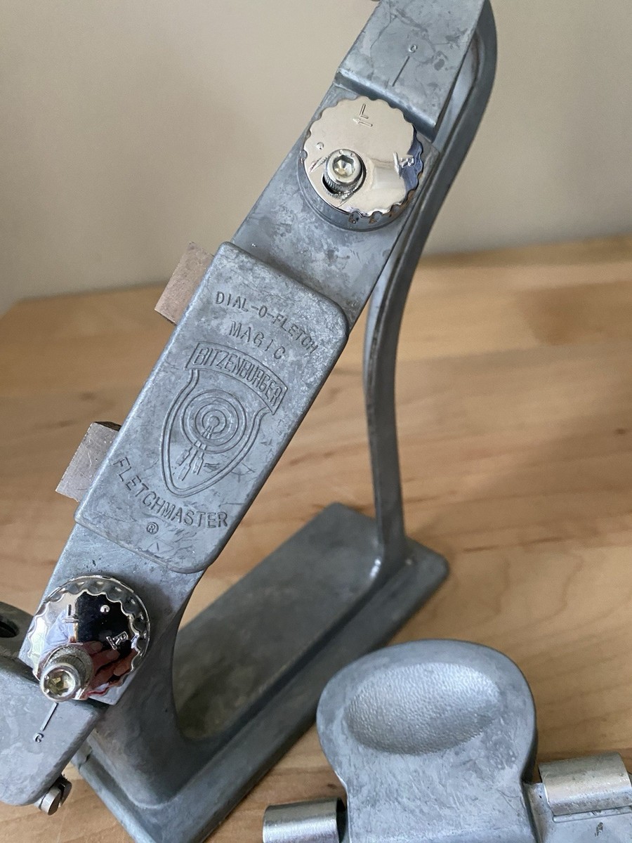 Bitzenburger Dial-O-Fletch Fletchmaster – Gabarit D'empennage NOS USA