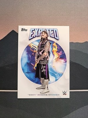 2025 Topps Exalted WWE DIRTY DOMINIK MYSTERIO #75  