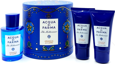 ACQUA DI PARMA ARANCIA DI CAPRI 3 PCS GIFT SET EDT 2.5 Oz, BODY
