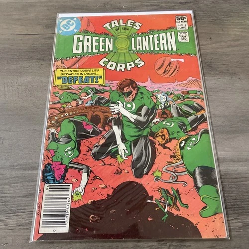 Vintage JUNE NO. 2 1981 DC COMICS TALES OF THE GREEN LANTERN CORPS Comic Book