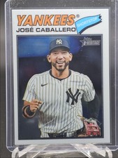 JOSE CABALLERO 2026 TOPPS HERITAGE BASEBALL YANKEES Q6903