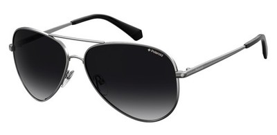 Polaroid Sunglasses PLD 6012/N/NEW 6LB (WJ) Ruthenium/Grey Polarized Cal.62