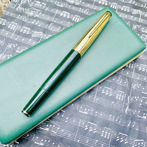 1964 MONTBLANC 72 GREEN EXPORT 18K BOXED MEISTERSTUCK RARE VINTAGE FOUNTAIN PEN - 第 12/24 張圖片
