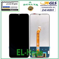 DISPLAY LCD PER HONOR X7 CMA-LX1 LX2 LX3 TOUCH SCREEN MONITOR SCHERMO VETRO NERO