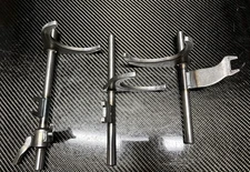 02-06 Honda CRV Gear Selector Fork Set Manual Transmission K24A1 AWD 5 Speed OEM