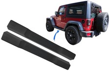 Pedane Side Steps per Jeep Wrangler Rubicon JK 07-17 2 porte Retro Look