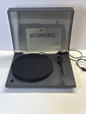 NAD 533 Belt Drive Turntable Grey Tinted Lid Fully Tested Working