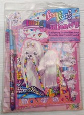 Rare Vintage Unopened Lisa Frank 75 Stickers 16Sheet Stationary 8 Envelopes Memo