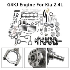 G4kj Engine Overhaul Rebuild Kit Wcrankshaft Rods Timing Kit For Kia 2.4l G4kj Engine Overhaul Rebuild Kit Wcrankshaft Rods Timing Kit For Kia 2.4l