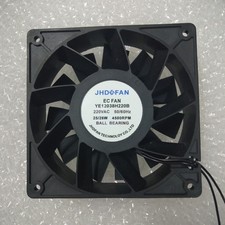 One New JHD FAN YE12038H220B AC220V 25/26W 2-wire Axial Cooling Fan QW
