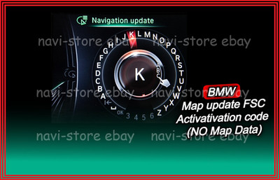 BMW FSC CODE Premium Motion Move NBT EVO ID4 Map update - ONLY FSC - NO MAP