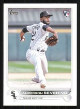 2022 Topps Update #US265 Anderson Severino RC