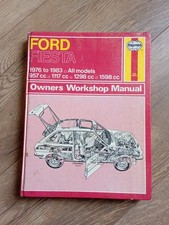 Ford Fiesta Mark 1 1976-1983 Haynes Werkstatthandbuch Hardcover Edition
