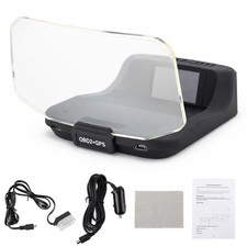 OBD2 Gauge Display, Universal Digital HUD Projector with RealTime Speedometer...