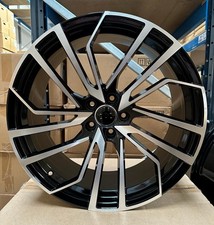 Audi A4 A5 A6 A7 A8 Q5 x4 19” RS4 RS5 Style Alloys Black MF 8.5J Et30