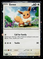 Eevee 043 SV: Scarlet & Violet Promo Cards Cosmos Holo