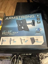 Armstrong TV Wall Mount 17" To 42" Swivel/Tilt  -NEW IN BOX-