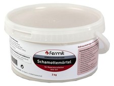Fermit Schamottemörtel feuerfest Schamott Mörtel 3 kg 1600° 11310