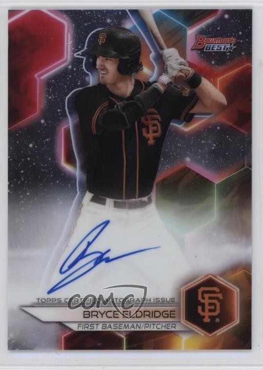 2023 Bowman's Best Best of 2023 Auto Bryce Eldridge #B23-BE Auto 11o2