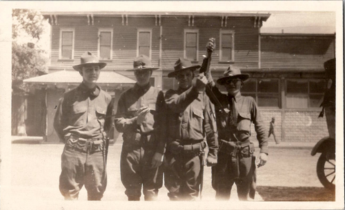 Handsome Men Forest Rangers Military Soldiers WW1 Snapshot 1920s ...