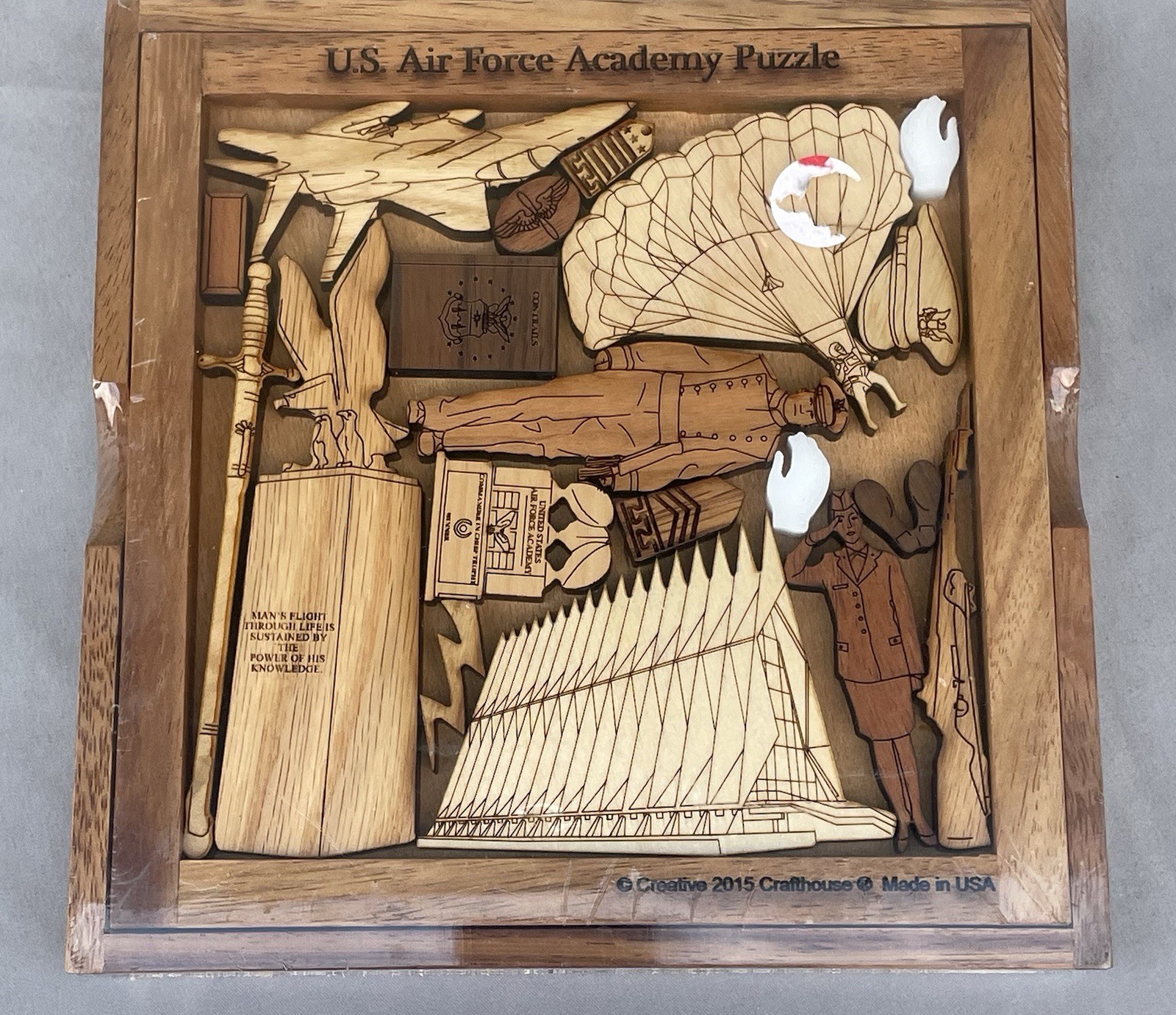 Lot Of 3 Creative Crafthouse Wooden Puzzles New Unopened 