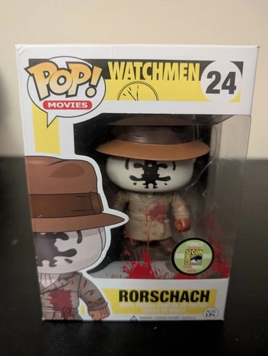 Funko Pop Movies Watchmen Bloody Rorschach 2013 SDCC 480 Piece