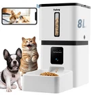Yakry Automatic Dog Feeder with Camera  8L/33 Cups Smart Pet Feeder for Small...