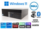 CHEAP FAST Windows 11 SFF Desktop PC CORE i7 16GB AMD GPU RAM 1TB SSD WIFI DELL