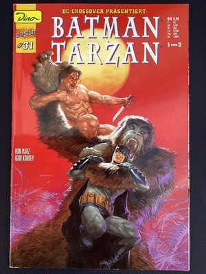 Dino Comic DC gegen Marvel # 31 -  Batman / Tarzan 1/2  - Z1