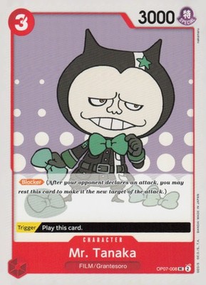 Mr. Tanaka UC 500 Years in the Future OP07-008 NM
