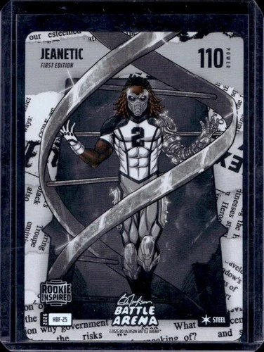 2025 Bo Jackson Battle Arena Jeanetic 1st Edition Rookie Inspired Steel #HBF-25