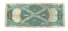 1917 United States $1 Saw Horse Large Size Red Seal, Fr# 37, Very Good Note — photo 2