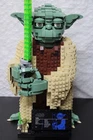 LEGO Star Wars 75255 Yoda Lightsaber Display Stand & Plate Minifig Complete